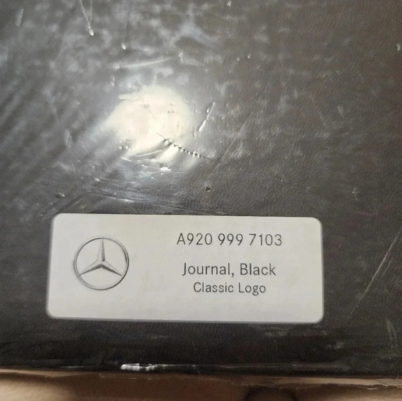 Mercedes Benz Original Notebook Black Sealed - Picture 3 of 3